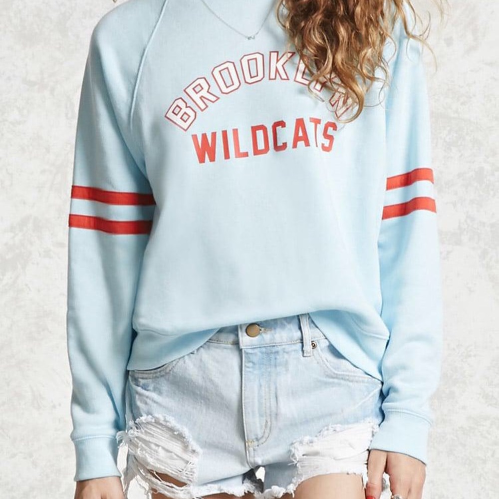 Baby Blue Long Sleeve Pullover